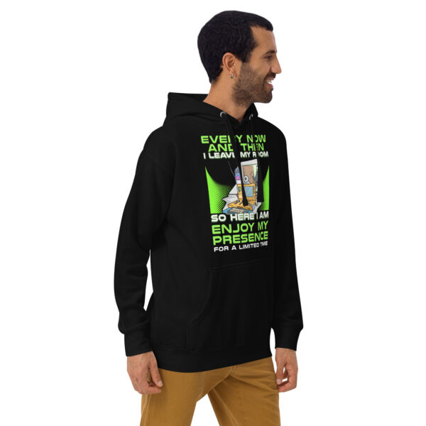 Socially Selective Gamer's Choice: 'Enjoy My Presence' Unisex Hoodie - Image 20