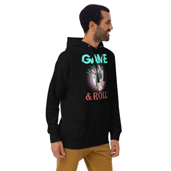 Get Your Game On with the 'Game & Roll' Unisex Hoodie - Comfort Meets Cool! - Image 21