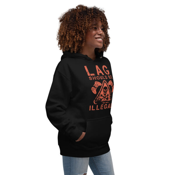 Fight the Freeze: 'Lag Should Be Illegal' Unisex Hoodie! - Image 25