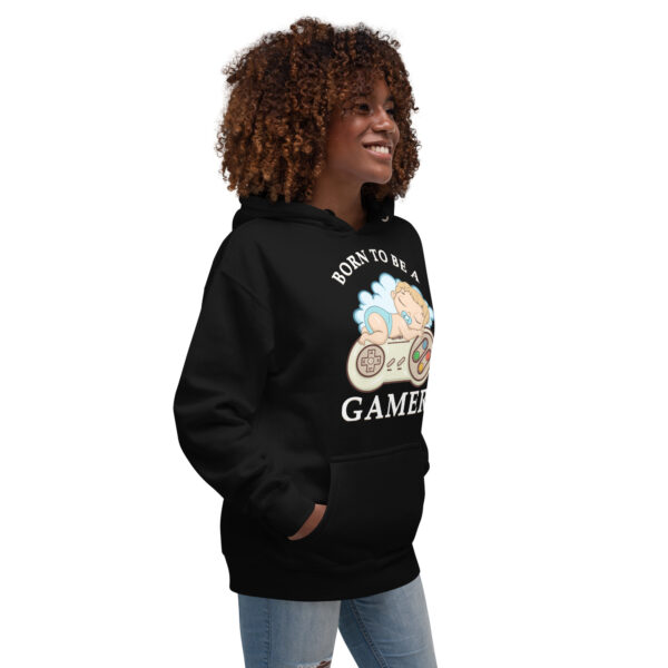 Game from the Start: 'Born to Be a Gamer' Unisex Hoodie!" - Image 25