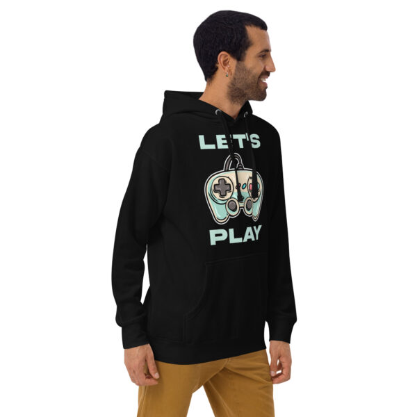 Next-Level Comfort: 'Let's Play' Unisex Gaming Hoodie! - Image 22