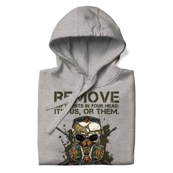 Battlefield Command Unisex Hoodie: 'It's Us or Them' - Image 5