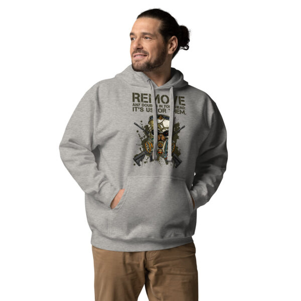 Battlefield Command Unisex Hoodie: 'It's Us or Them' - Image 6