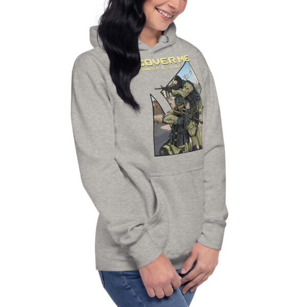 Tactical Command Unisex Hoodie: 'Cover Me' Edition - Image 13