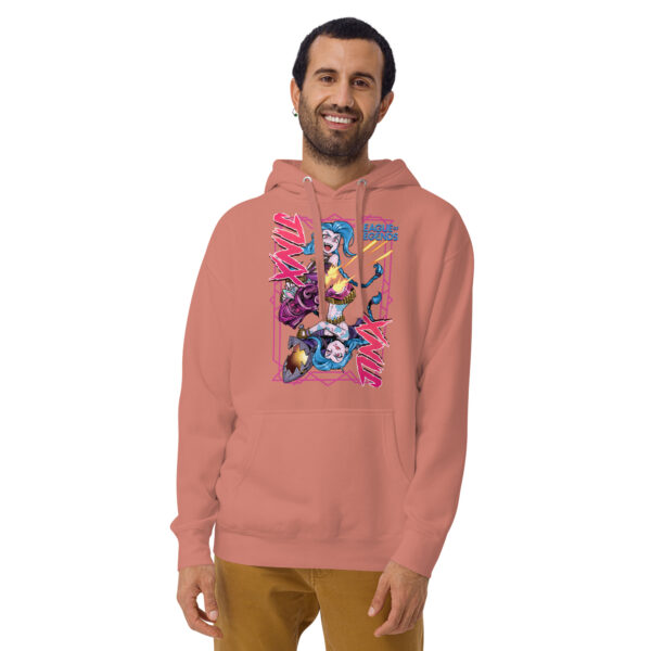 Havoc Herald Unisex Hoodie: League of Legends Jinx - Image 19