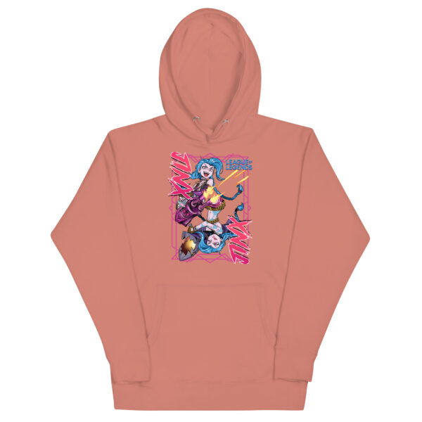 Havoc Herald Unisex Hoodie: League of Legends Jinx - Image 39