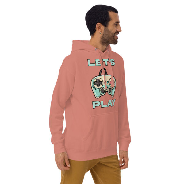 Cozy Up in Style: The 'Let's Play' Unisex Hoodie for Gamers! - Image 27