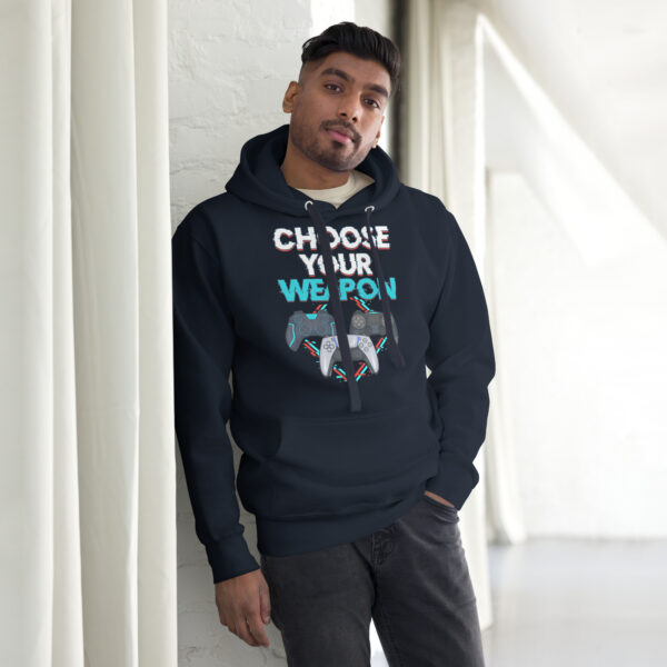 Strategic Comfort: 'Choose Your Weapon' Unisex Gamer Hoodie - Image 18