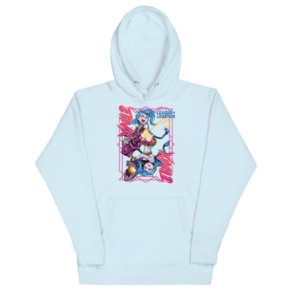 Havoc Herald Unisex Hoodie: League of Legends Jinx - Image 41