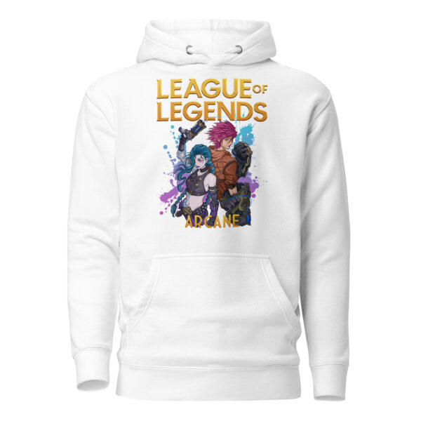 Arcane Adventure Unisex Hoodie: League of Legends - Image 3