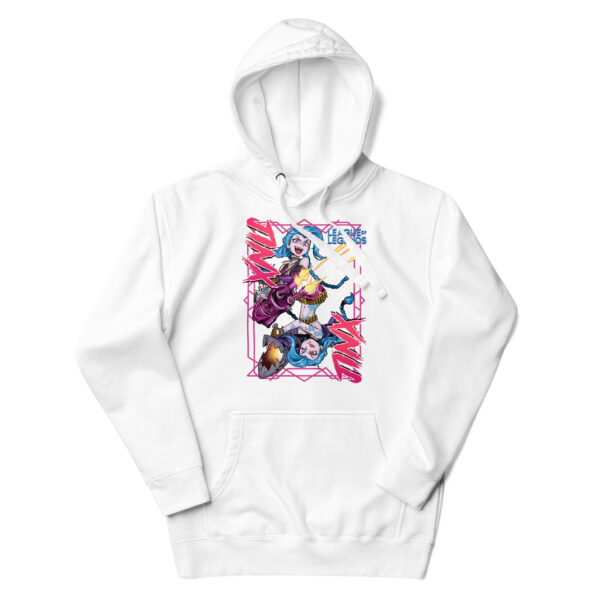 Havoc Herald Unisex Hoodie: League of Legends Jinx - Image 3