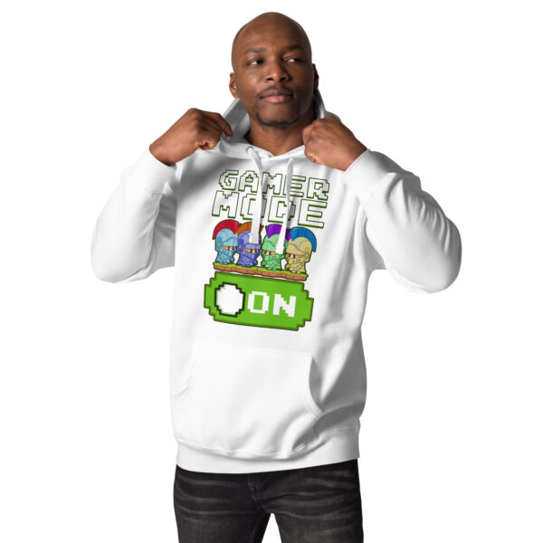 Game On: 'Gamer Mode On' Unisex Hoodie - Image 12