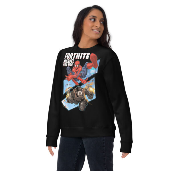 Crossover Champion Unisex Hoodie: Fortnite x Marvel Zero War - Image 10