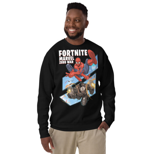 Crossover Champion Unisex Hoodie: Fortnite x Marvel Zero War - Image 11