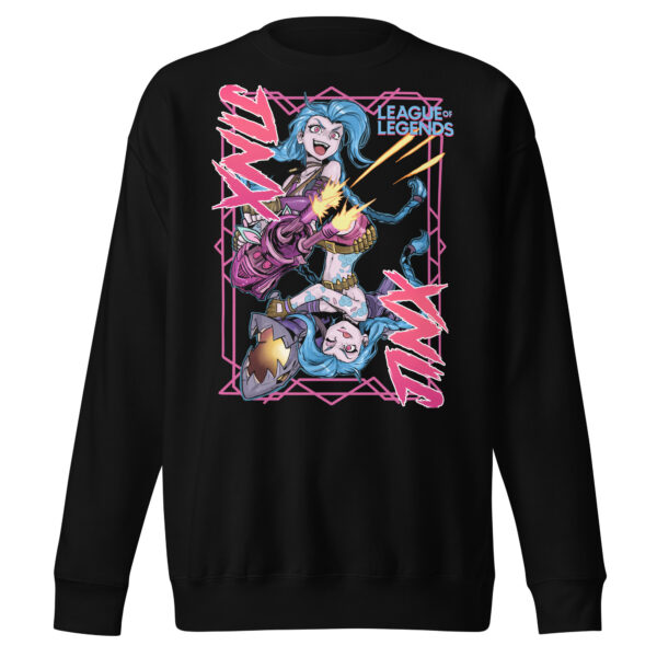 Anarchist's Anthem Unisex Hoodie: League of Legends Jinx