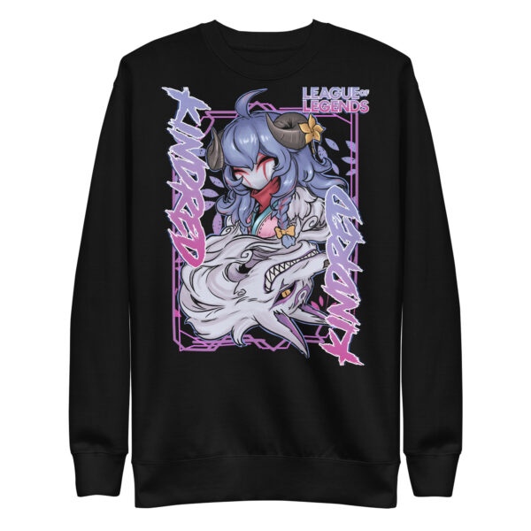 Shadow Dance Unisex Sweatshirt: League of Legends Kindred