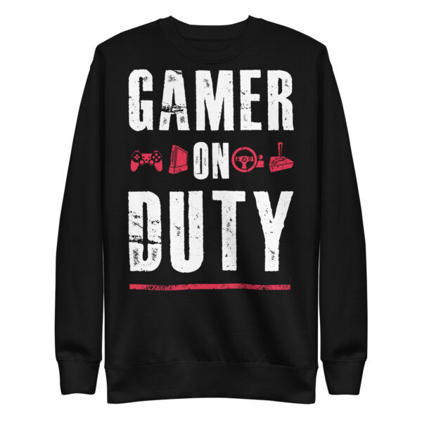 Defend Your Style - 'Gamer On Duty' Premium Sweatshirt