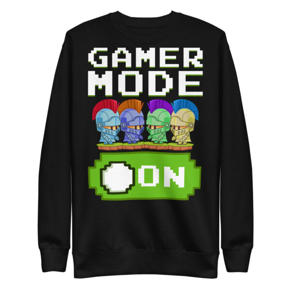 Get Your Game Face On with Our Premium Black Gamer Sweatshirt