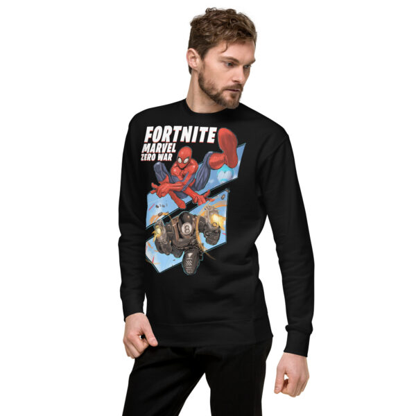 Crossover Champion Unisex Hoodie: Fortnite x Marvel Zero War - Image 2