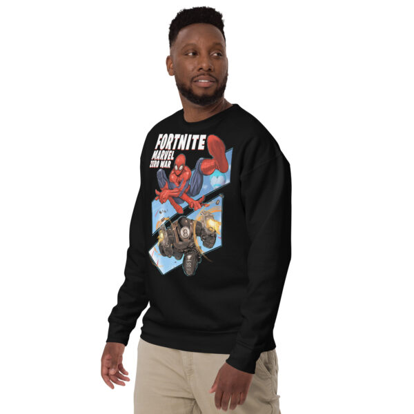 Crossover Champion Unisex Hoodie: Fortnite x Marvel Zero War - Image 9