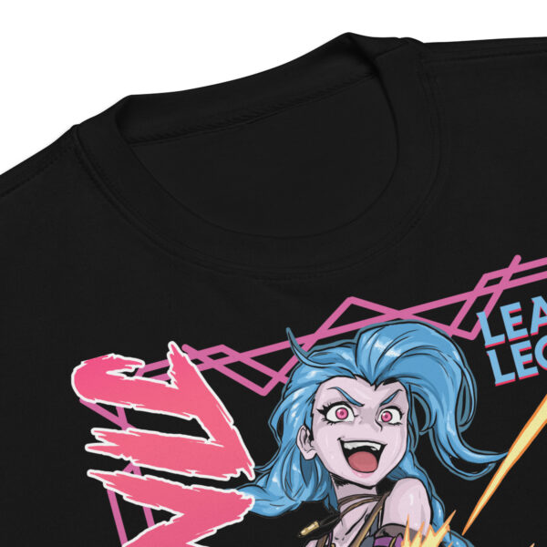 Anarchist's Anthem Unisex Hoodie: League of Legends Jinx - Image 12