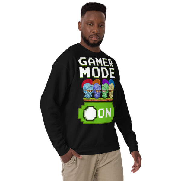 Get Your Game Face On with Our Premium Black Gamer Sweatshirt - Image 19