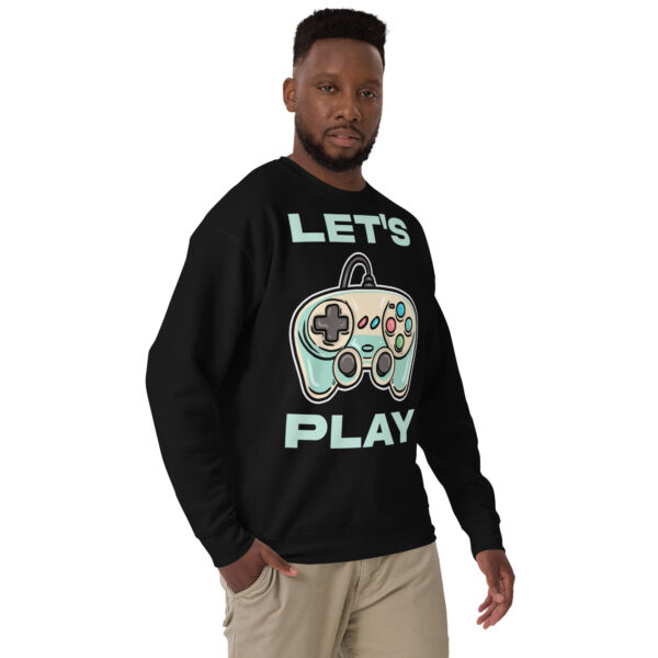 Game on in Style: 'Let's Play' Unisex Premium Sweatshirt! - Image 12