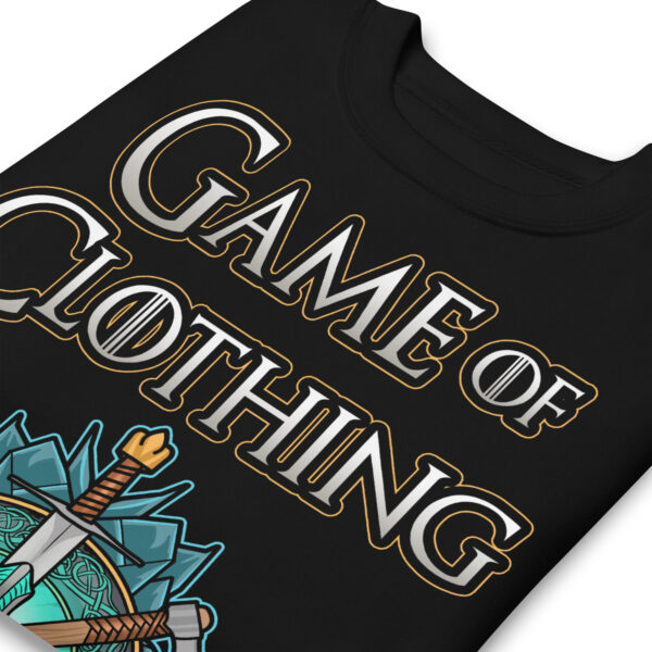 Embark on a Style Quest with the 'Game Of Clothing' Premium Sweatshirt - Image 3