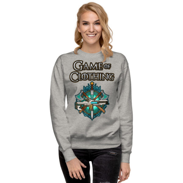 Embrace Epic Comfort - 'Game Of Clothing' Premium Sweatshirt - Image 12