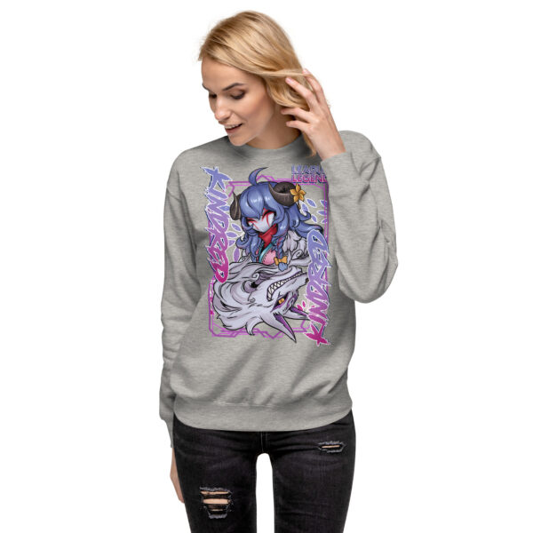 Whispers of the Eternal Unisex Sweatshirt: League of Legends Kindred - Image 15