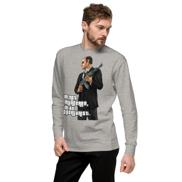 Level Up Your Style with 'GTA Trevor' Premium Sweatshirt - Image 21