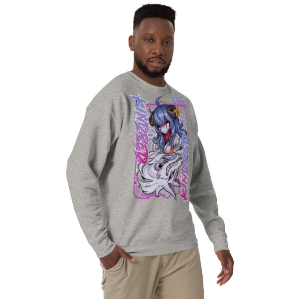 Whispers of the Eternal Unisex Sweatshirt: League of Legends Kindred - Image 11