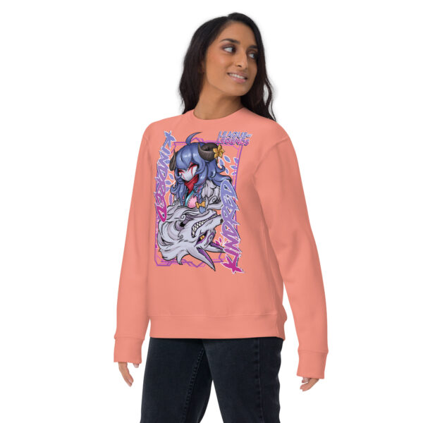 Whispers of the Eternal Unisex Sweatshirt: League of Legends Kindred - Image 5