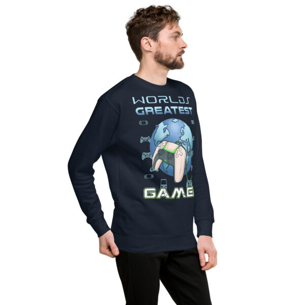 Exclusive Gamer Gear: The 'World's Greatest Gamer' Premium Sweatshirt - Image 20