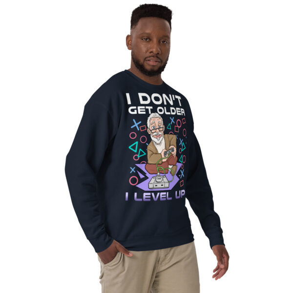 Game Through the Years: 'I Level Up' Premium Sweatshirt - Image 9