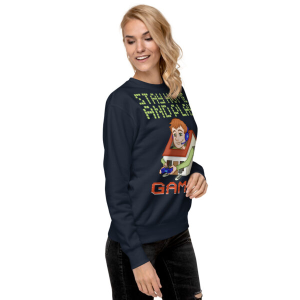 Exclusive Gamer's Edition: Stay Home and Play Games Sweatshirt - Image 5