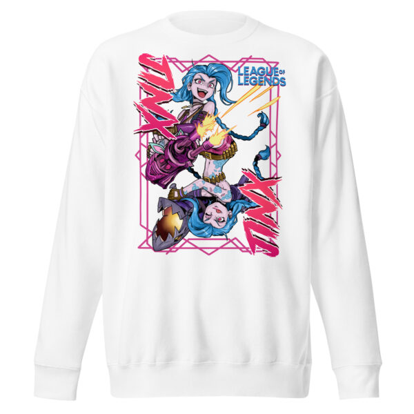 Anarchist's Anthem Unisex Hoodie: League of Legends Jinx