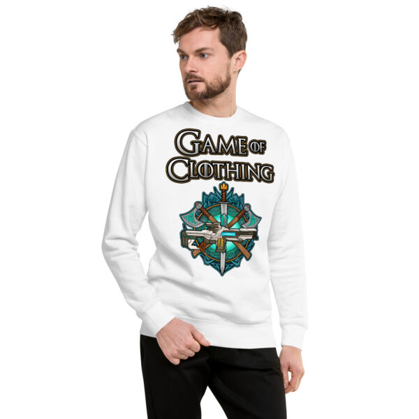 Embrace Epic Comfort - 'Game Of Clothing' Premium Sweatshirt - Image 2