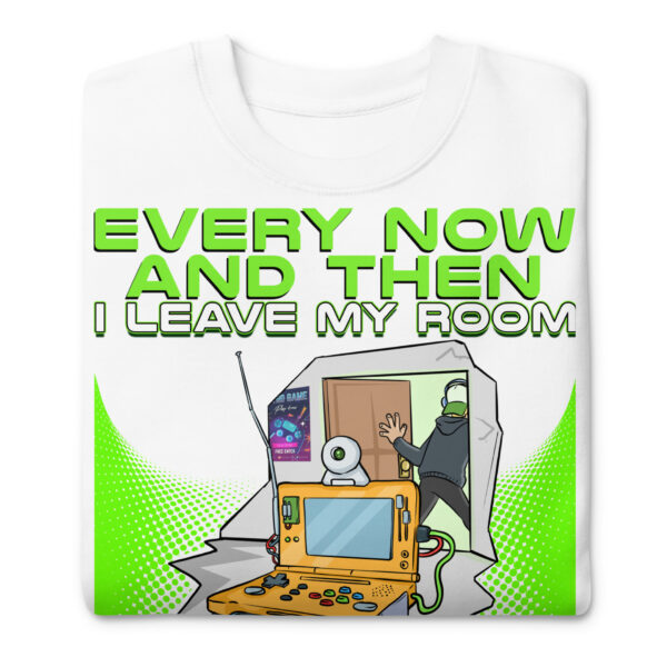 Exclusive Social Edition: 'Enjoy My Presence' Unisex Gamer Sweatshirt - Image 4