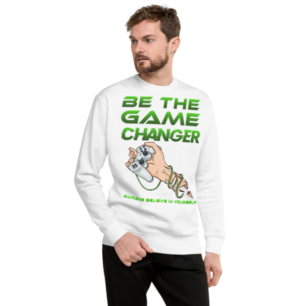 Embrace the Power of Self-Belief with Our 'Be the Game Changer' Unisex Sweatshirt! - Image 16