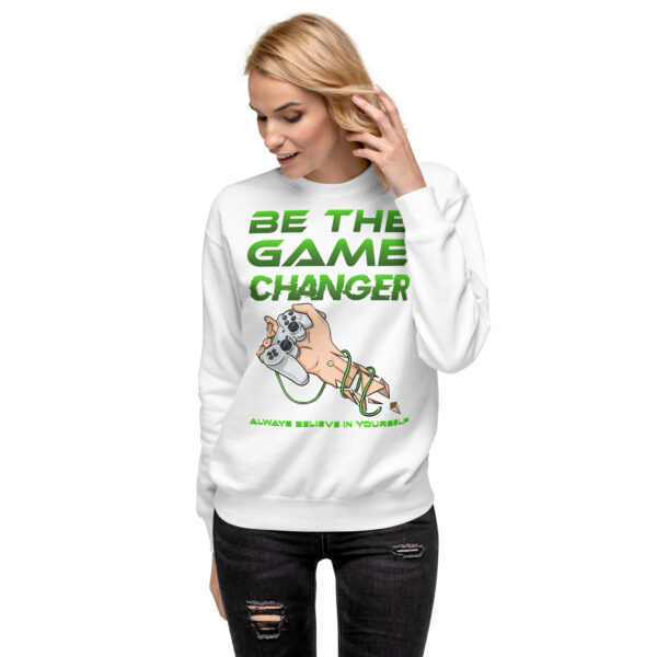 Embrace the Power of Self-Belief with Our 'Be the Game Changer' Unisex Sweatshirt! - Image 17