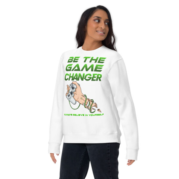 Embrace the Power of Self-Belief with Our 'Be the Game Changer' Unisex Sweatshirt! - Image 19