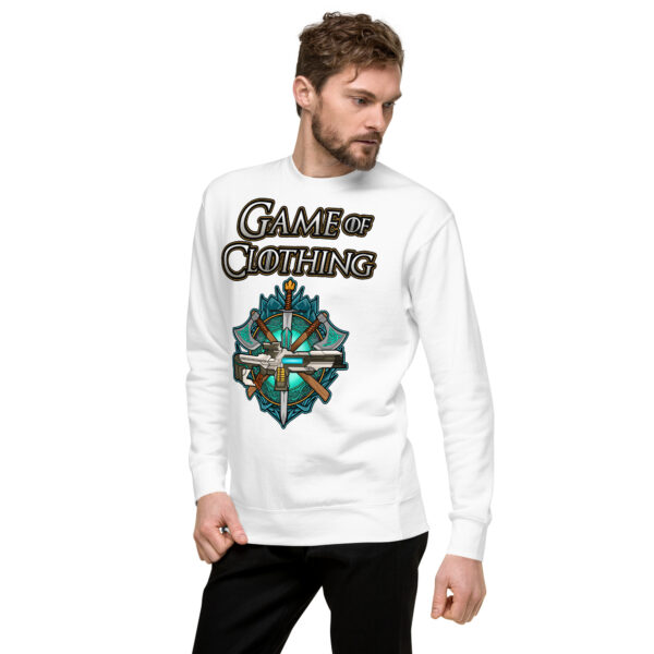 Embrace Epic Comfort - 'Game Of Clothing' Premium Sweatshirt - Image 5