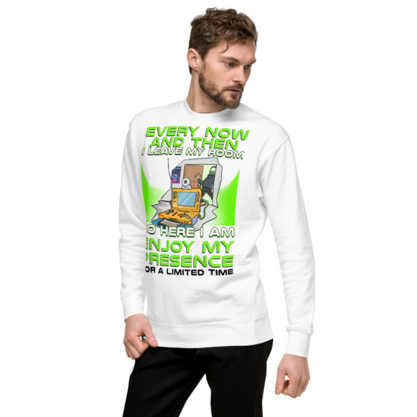 Exclusive Social Edition: 'Enjoy My Presence' Unisex Gamer Sweatshirt - Image 18