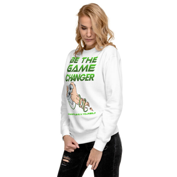 Embrace the Power of Self-Belief with Our 'Be the Game Changer' Unisex Sweatshirt! - Image 25