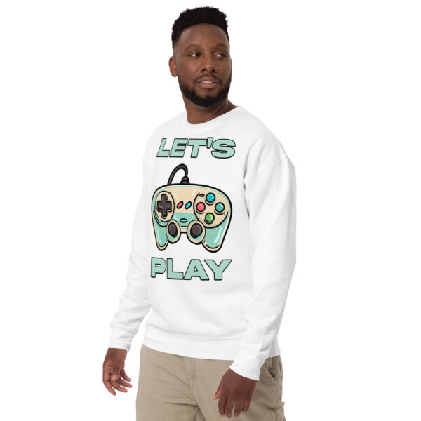 Level-Up Your Wardrobe: The 'Let's Play' Unisex Premium Sweatshirt! - Image 13