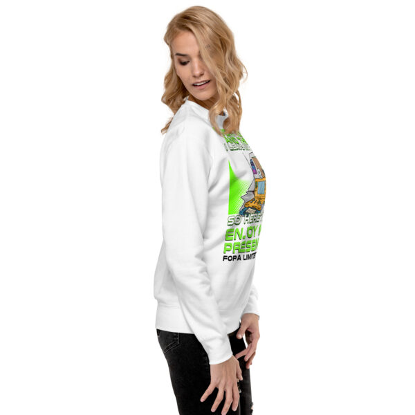 Exclusive Social Edition: 'Enjoy My Presence' Unisex Gamer Sweatshirt - Image 8