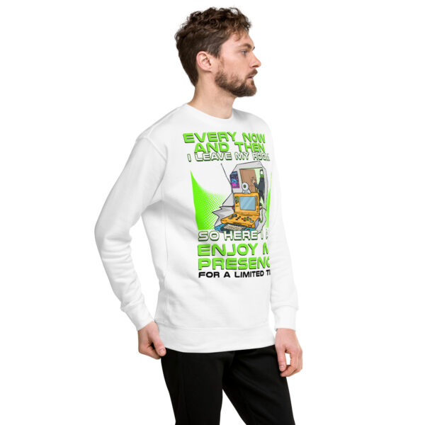 Exclusive Social Edition: 'Enjoy My Presence' Unisex Gamer Sweatshirt - Image 17