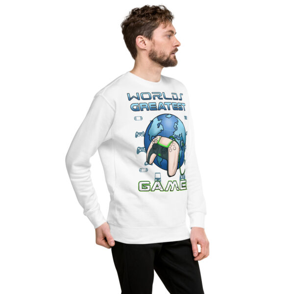 Elevate Your Game: 'World's Greatest Gamer' Premium Sweatshirt - Image 22