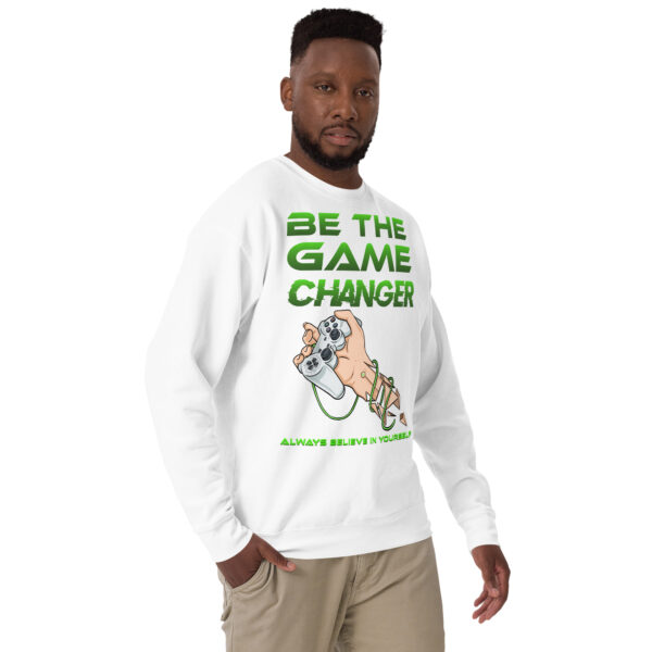 Embrace the Power of Self-Belief with Our 'Be the Game Changer' Unisex Sweatshirt! - Image 20